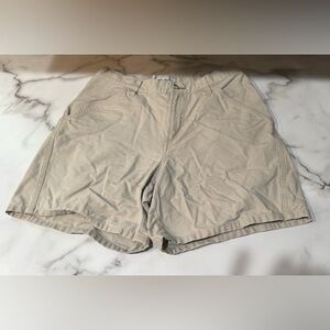 Columbia Women's Shorts Size 10 Tan Khaki Outdoor Hiking Pockets